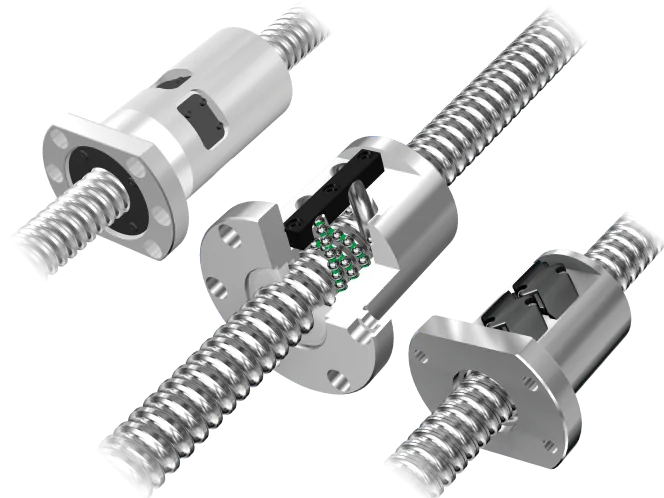 THK: Precision ground ball screws and linear guides